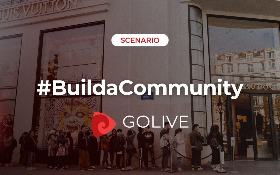 Build your community with Live Shopping events